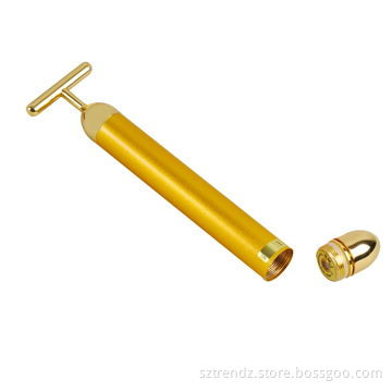 24K Golden Facial Massager for Face Lifting, Slimming and Beauty Care